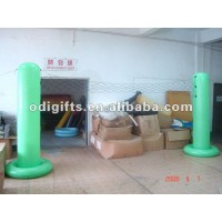 movable inflatable volleyball net pillar inflatable volleyball pillar PVC air water volleyball net pillar