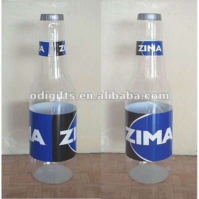 cardboard inflatable promotional bottle advertising can model PVC air display bottle